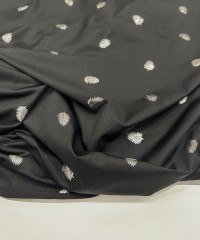 Baskılı Polyester Süprem Kumaş | Yaprak Desenli