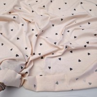 Kalpler Baskılı Süprem Kumaş