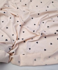 Kalpler Baskılı Süprem Kumaş