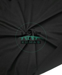 24/1 Penye Süprem Kumaş | Üstü Fırçalı | Siyah