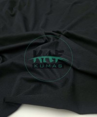 24/1 Penye Süprem Kumaş | Üstü Fırçalı | Siyah