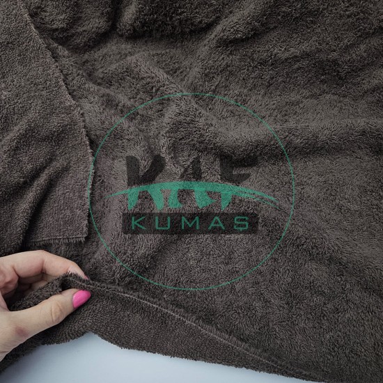 Pamuklu Havlu Kumaş | Çikolata Kahve