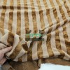 Bambulu Havlu Kumaş | Kahverengi Çizgili Bambulu Havlu Kumaş | Kahverengi Çizgili