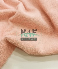  Pamuklu Havlu Kumaş | Somon  (350 gr) 