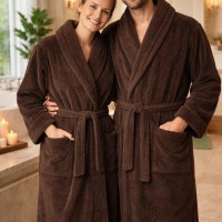 Pamuklu Havlu Kumaş | Çikolata Kahve