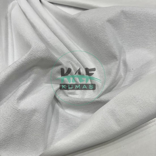 Pu Membranlı Havlu Kumaş |Beyaz