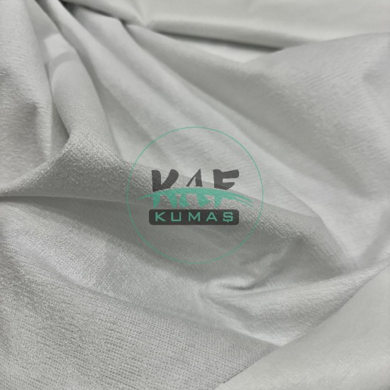 Pu Membranlı Havlu Kumaş |Beyaz