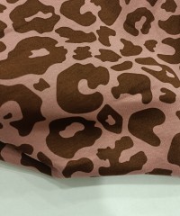 3 İplik Baskılı Kumaş | Pudra 3 İplik Baskılı Kumaş | Pudra