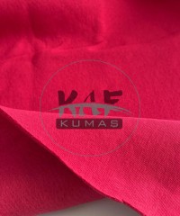 3 İplik Şardonlu Kumaş | Kiraz Kırmızısı