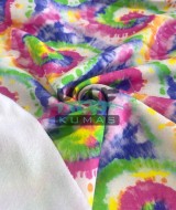 3 İplik Baskılı Kumaş | Renkli Batik