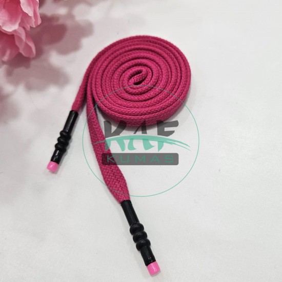 Özel Uçlamalı 134 cm Fuşya Kordon Bağcık | Sweatshirt-Eşofman İpi 1 Adet