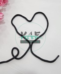 Set Fırsat* Koyu Gri 50'lu Kordon Bağcık 120 cm & No 5 Siyah Renk 100'li Kuşgözü Set