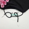 Özel Beyaz Sakız Uçlamalı 138 cm Siyah Kordon Bağcık | Sweatshirt-Eşofman İpi 1 Adet