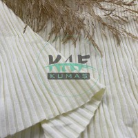 Pamuklu Kaşkorse Kumaş | Limon Sarı