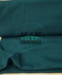 Pamuklu Ribana Kumaş | Petrol Yeşili