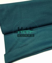 Pamuklu Ribana Kumaş | Petrol Yeşili