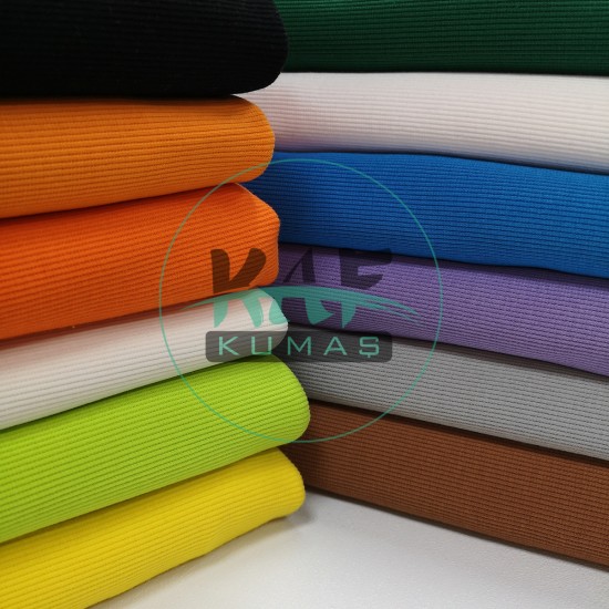 Penye Ribana Kumaş | Kumaş Eni: 50 cm tüp | Siyah Penye Ribana Kumaş | Kumaş Eni: 50 cm tüp | Siyah