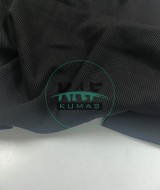 3 İplik Şardonlu Kumaş | Siyah Kombin Kaşkorse Kumaş