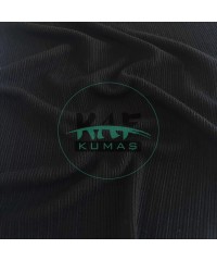 Bambulu Kaşkorse Kumaş | Siyah