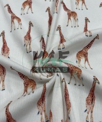 Zürafa Desenli Kaşkorse Kumaş Zürafa Desenli Kaşkorse Kumaş