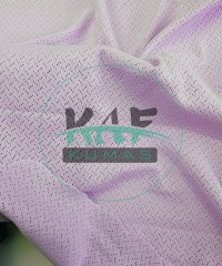 Lavanta Delikli Pointelle Ribana Kumaş | 100% Pamuk | Çapraz Çizgili