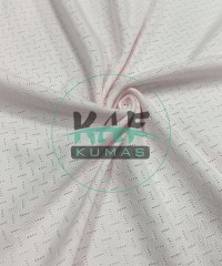 Delikli Pointelle Ribana Kumaş | 100% Pamuk | Pembe Çapraz Çizgi Delikli Pointelle Ribana Kumaş | 100% Pamuk | Pembe Çapraz Çizgi