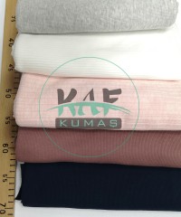 Pamuklu Kaşkorse Kumaş | Gri Melanj