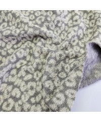Baskılı Pamuklu Havlu Kumaş | Leopar