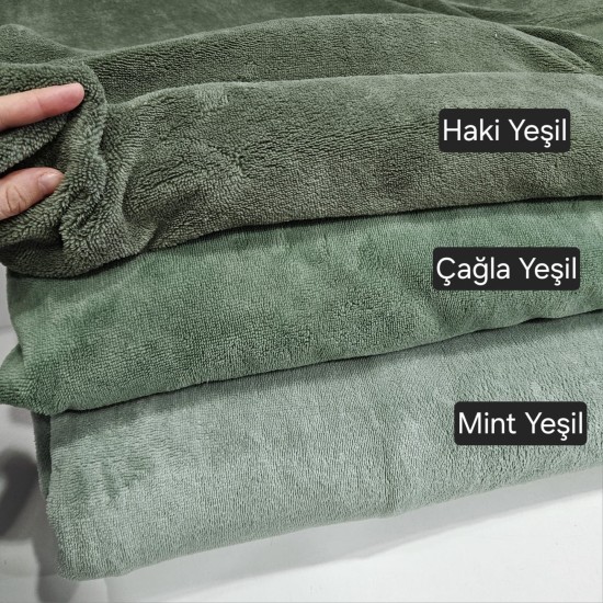 Bambulu Havlu Kumaş | 03 - Çağla Yeşil