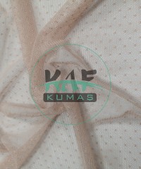 Küçük Puantiyeli Tül Kumaş | Pudra Küçük Puantiyeli Tül Kumaş | Pudra