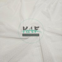 Puantiyeli Tül Kumaş | Beyaz Puantiyeli Tül Kumaş | Beyaz