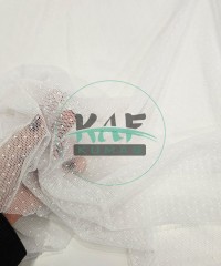 Puantiyeli Tül Kumaş | Beyaz