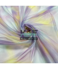 Gökkuşağı Tül Kumaş | V-1