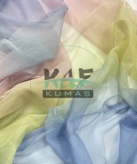 Gökkuşağı Tül Kumaş | V-2 Gökkuşağı Tül Kumaş | V-2