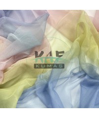 Gökkuşağı Tül Kumaş | V-2