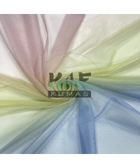 Gökkuşağı Tül Kumaş | V-2