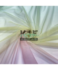 Gökkuşağı Tül Kumaş | V-3