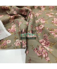 %100 Pamuk Dokuma Vual Kumaş | Yazlık Elbiselik Kumaş