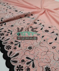 Brodeli (Nakışlı) Pamuk Vual Kumaş | Pudra 17191_2 Brodeli (Nakışlı) Pamuk Vual Kumaş | Pudra 17191_2