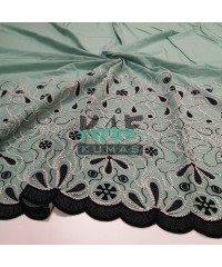 Brodeli (Nakışlı) Pamuk Vual Kumaş | Mint 17191_2