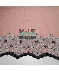 Brode (Nakışlı) Pamuk Vual Kumaş | Pudra 17215_2 Brode (Nakışlı) Pamuk Vual Kumaş | Pudra 17215_2
