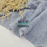 Krinkıl Müslin |  Çift Renk 2 Katlı Bürümcük Kumaş | Denim Ve Krem Krinkıl Müslin |  Çift Renk 2 Katlı Bürümcük Kumaş | Denim Ve Krem