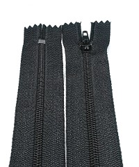 Pantolon Fermuarı | Kemik Fermuar Uzunluk: 18 cm Siyah Pantolon Fermuarı | Kemik Fermuar Uzunluk: 18 cm Siyah