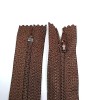 Pantolon Fermuarı | Kemik Fermuar Uzunluk: 18 cm Kahverengi Pantolon Fermuarı | Kemik Fermuar Uzunluk: 18 cm Kahverengi