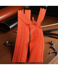 Gizli Fermuar | Uzunluk: 58 cm | Turuncu