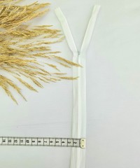 Gizli Fermuar | Uzunluk: 25 cm | Ekru Gizli Fermuar | Uzunluk: 25 cm | Ekru