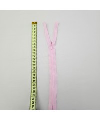 Gizli Fermuar | Uzunluk: 60 cm | Bebe Pembe