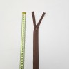 Gizli Fermuar | Uzunluk: 25 cm | Kahverengi