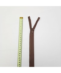Gizli Fermuar | Uzunluk: 25 cm | Kahverengi