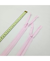 Gizli Fermuar | Uzunluk: 60 cm | Bebe Pembe